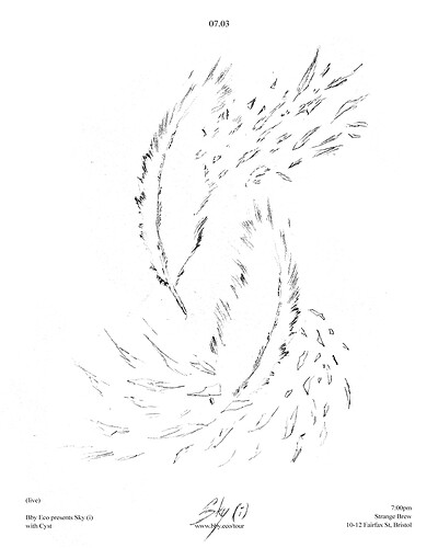 Bby Eco + Cyst at Strange Brew