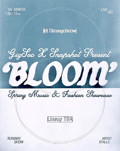 BLOOM - Spring Fashion and Music Showcase at Strange Brew