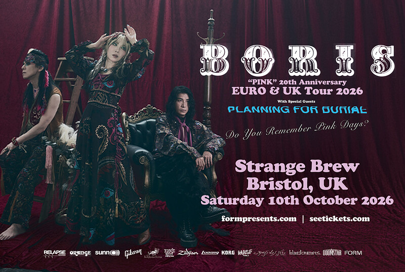 Boris - performing ‘Pink’  - SOLD OUT at Strange Brew
