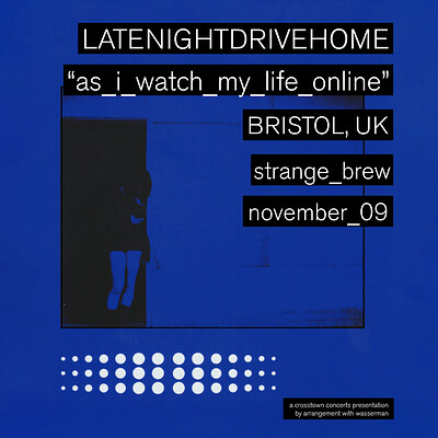 Late night drive home at Strange Brew