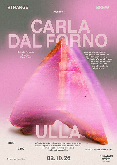 Carla dal Forno + Ulla at Strange Brew