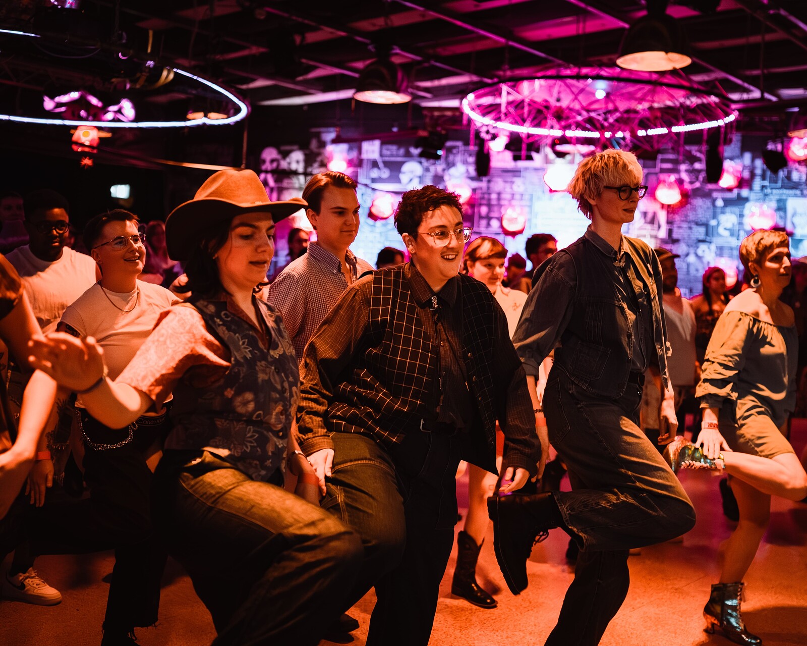 Chaps and Straps - Queer Line Dancing at Strange Brew
