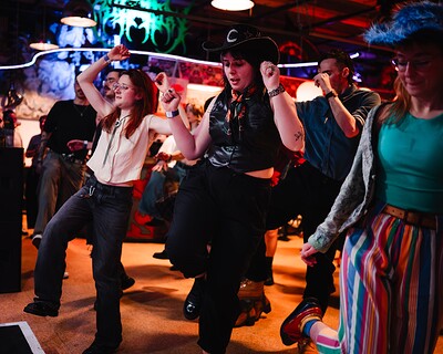 Chaps and Straps - Queer Line Dancing at Strange Brew