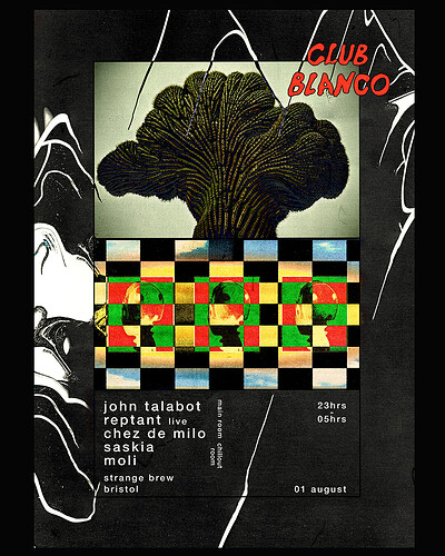 Club Blanco w/ John Talabot, Reptant  + more at Strange Brew