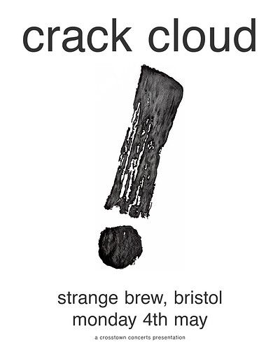 Crack Cloud + special guests at Strange Brew