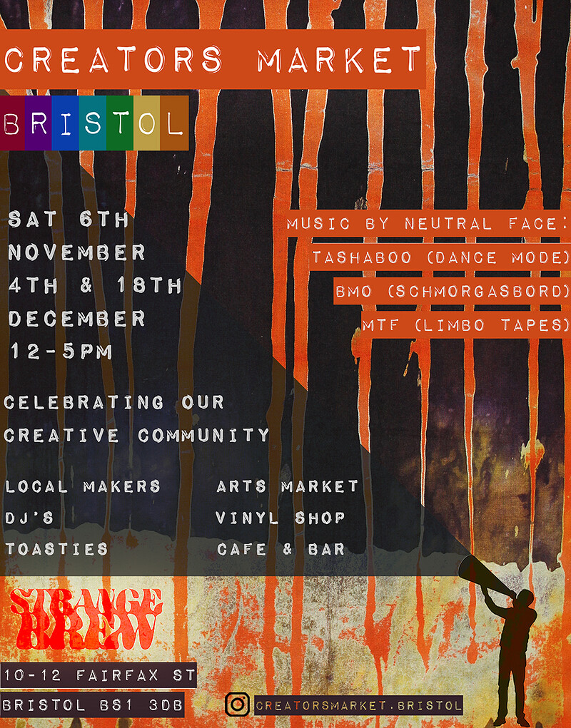Creators Market at Strange Brew