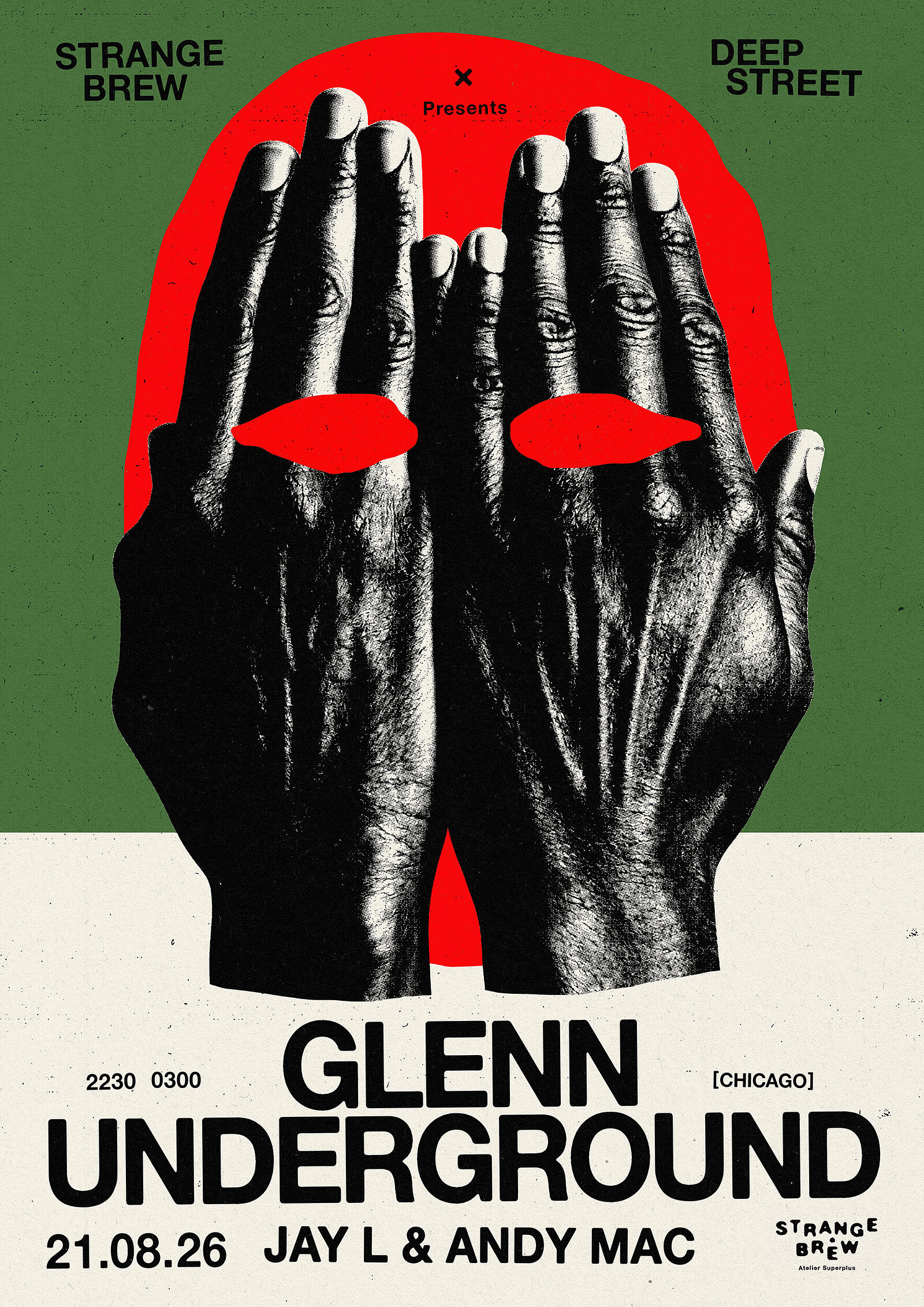 Deep Street x Strange Brew w/ Glenn Underground at Strange Brew