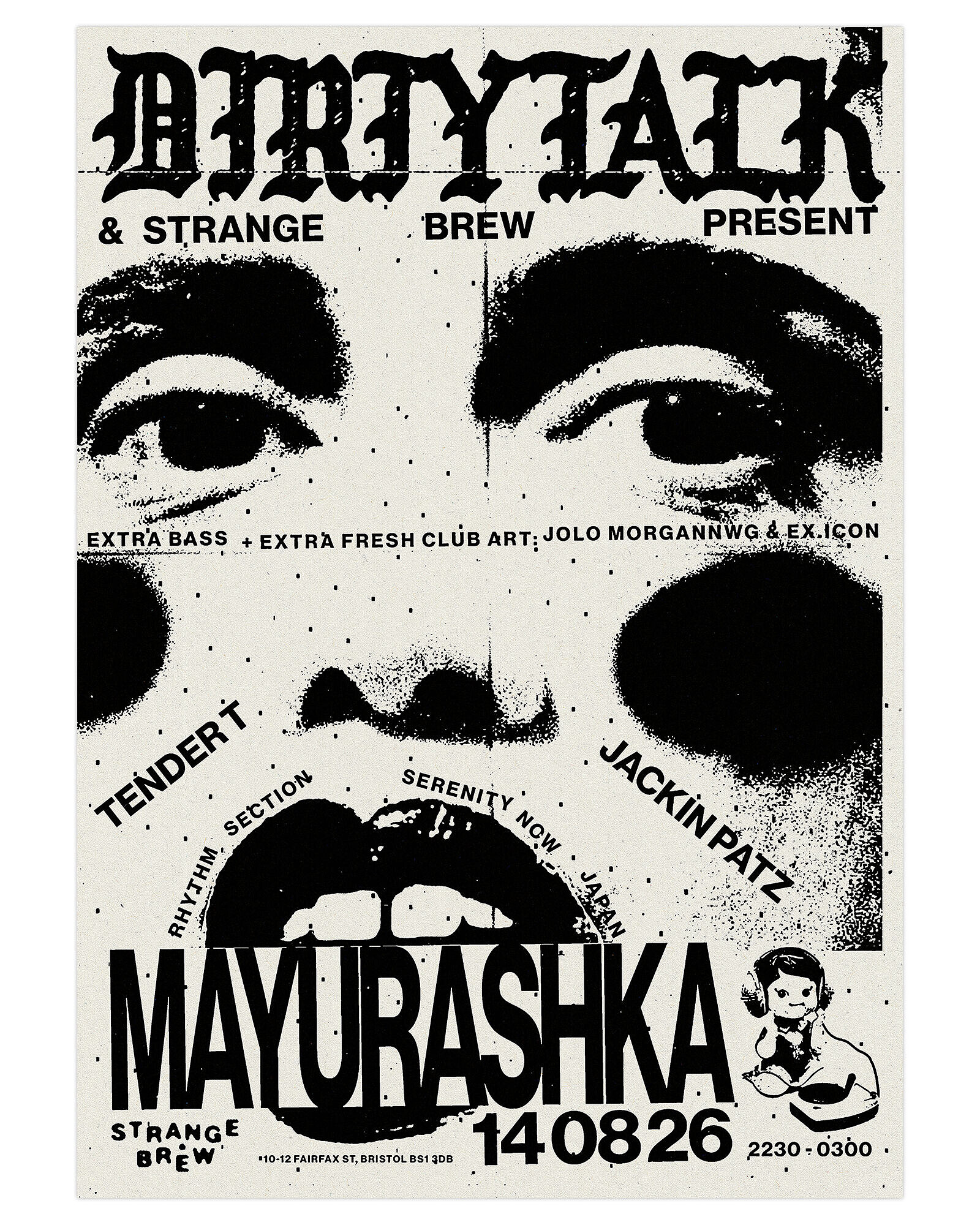 DIRTYTALK & SB present MAYURASHKA at Strange Brew
