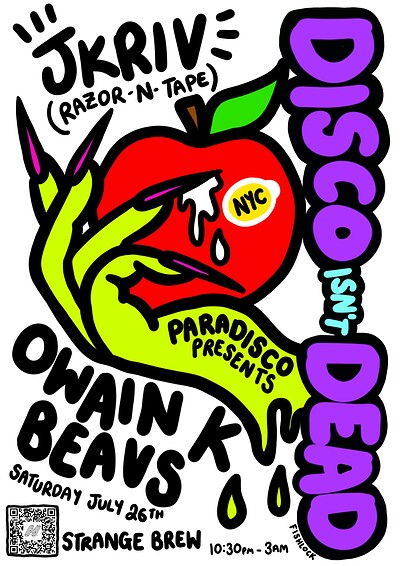 Disco Isn’t Dead with JKriv, Owain K & Beavs at Strange Brew