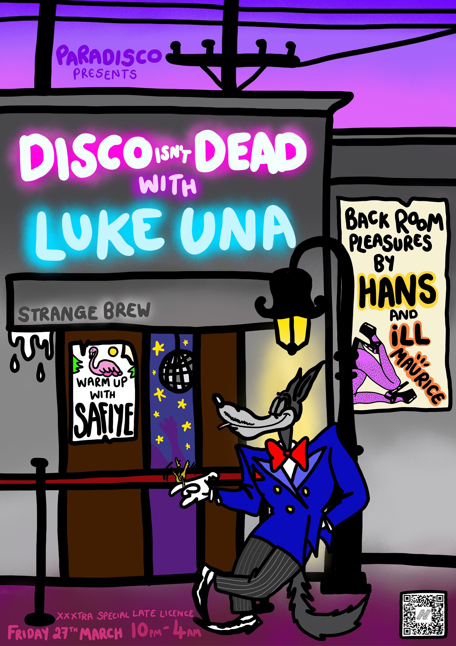 Disco Isn’t Dead with Luke Una + Safiye at Strange Brew