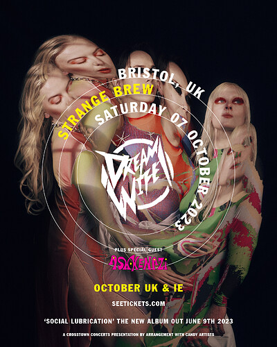 Dream Wife + Prima Queen + Ash Kenazi at Strange Brew