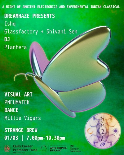 Dreamhaze presents Ishq, Glassfactory + Shivani Sen at Strange Brew