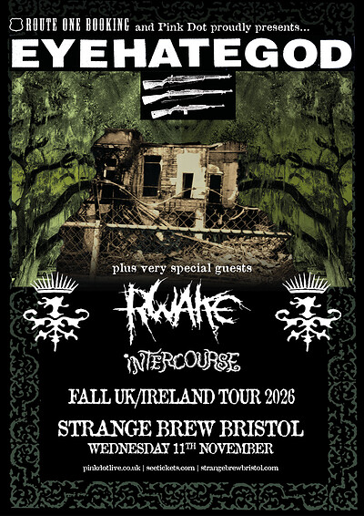 Eyehategod + Rwake + Intercourse at Strange Brew