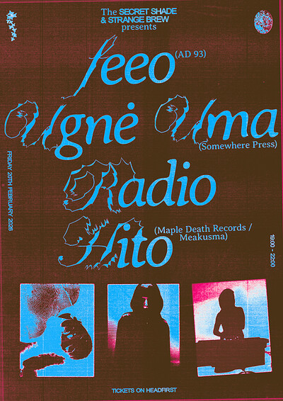 Feeo + Ugnė Uma + Radio Hito at Strange Brew