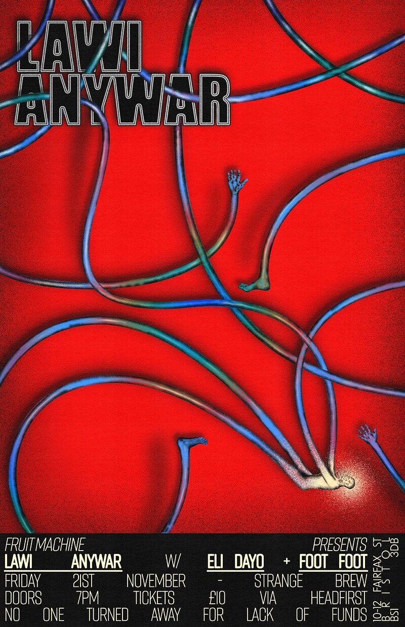 Lawi Anywar, with Eli Dayo and Foot Foot at Strange Brew