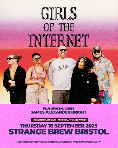 Girls of the Internet + guests at Strange Brew