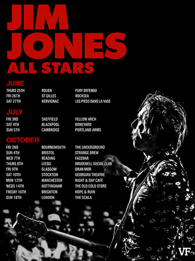 JIM JONES ALL STARS - ‘I’M ON FIRE’ UK TOUR at Strange Brew