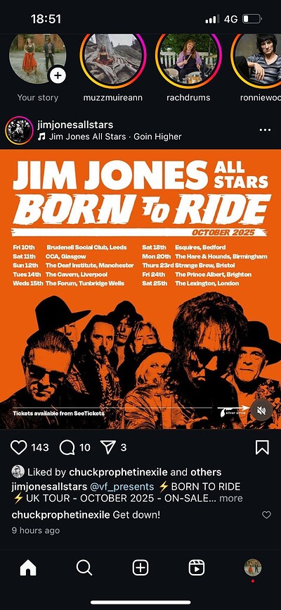Jim Jones All Stars + special guests at Strange Brew