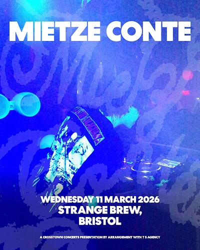 Mietze Conte at Strange Brew