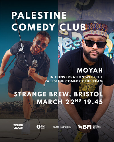 Palestine Comedy Club Doc Screening and Q&A at Strange Brew