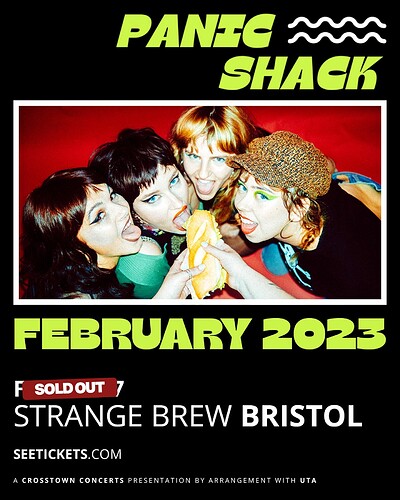 Panic Shack at Strange Brew