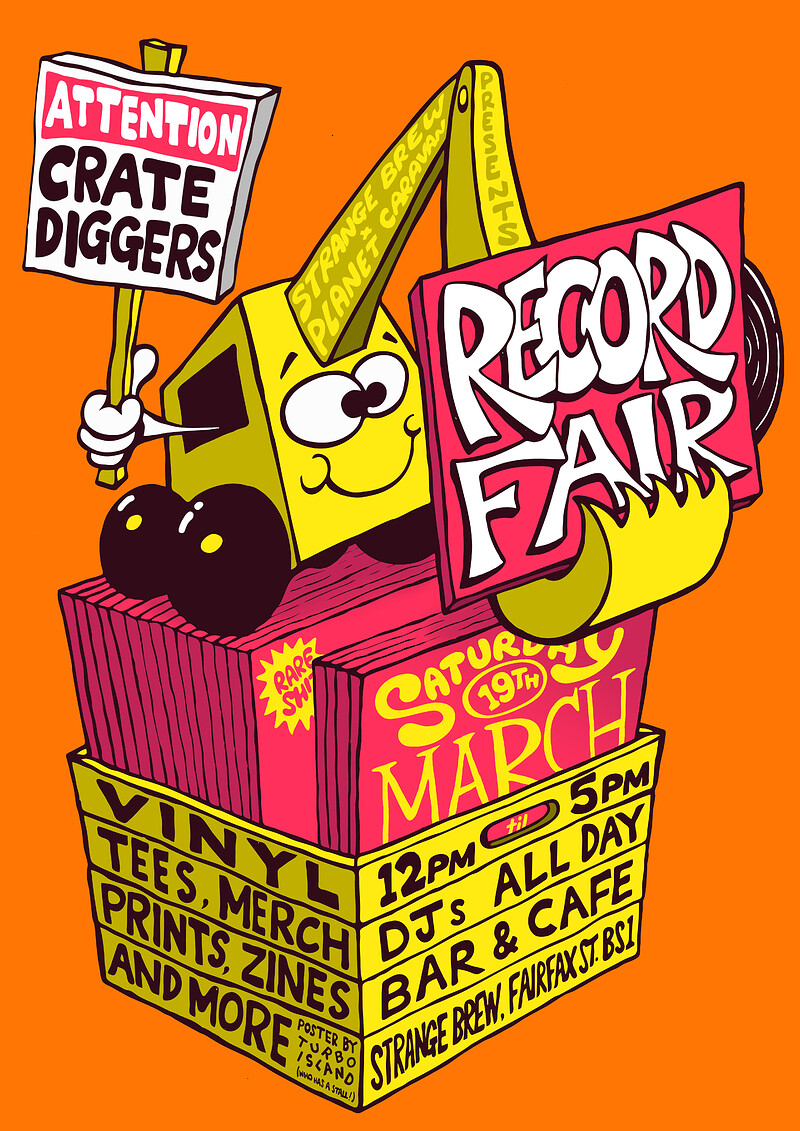Planet Caravan Record Fair at Strange Brew