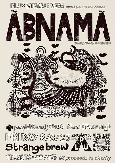PLU x SB Trans family fundraiser w Ãbnamã, Maxi, peoplelikeusdj at Strange Brew