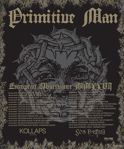 Primitive Man + Kollaps + Sea Bastard at Strange Brew