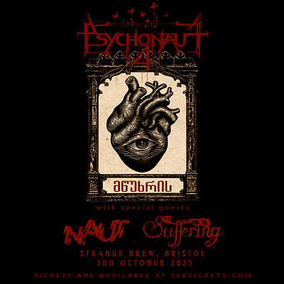 PSYCHONAUT 4  + SUFFERING at Strange Brew