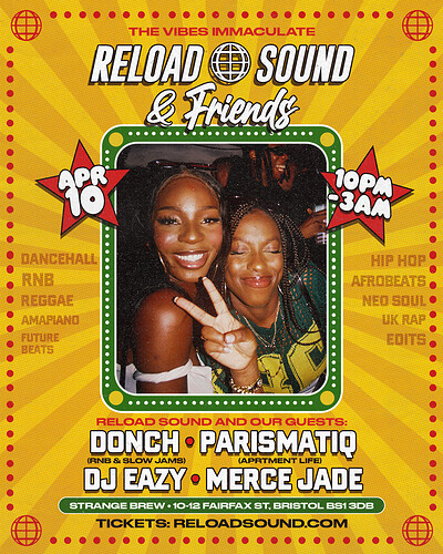 Reload Sound & Friends, with DONCH, PARISMATIQ , DJ EAZY... at Strange Brew