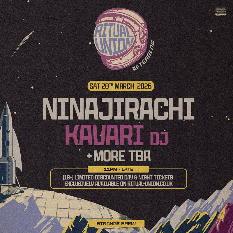 Ritual Union: Afterglow feat. Ninajirachi, KAVARI and more at Strange Brew