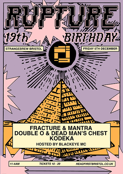 Rupture 19th Birthday at Strange Brew