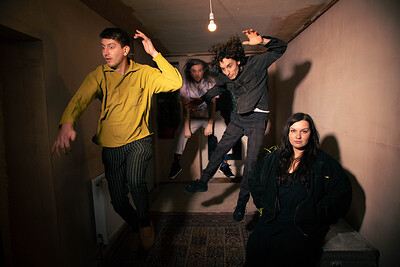 SANS FROID  + LAWI ANYWAR + RED SUN ALERT at Strange Brew