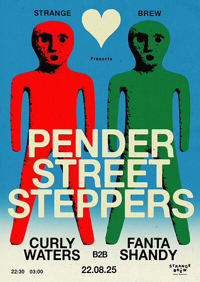 SB Presents: Pender Street Steppers, Curly Waters & Fanta Shandy at Strange Brew