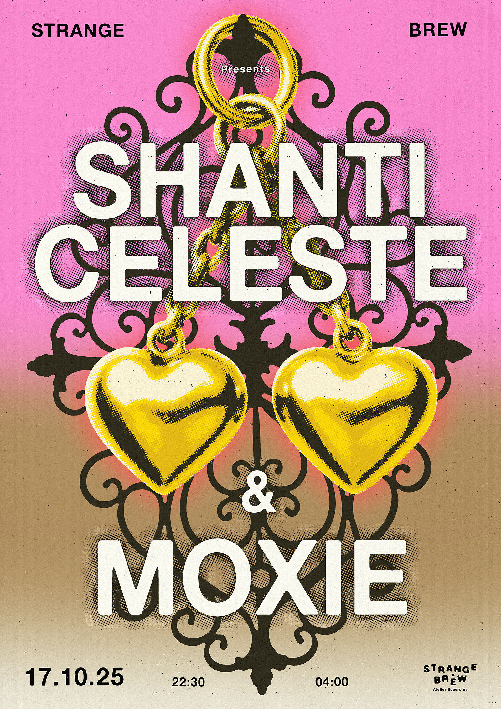 Shanti Celeste x Moxie at Strange Brew