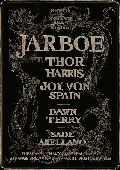 SHFTD & SB pres. Jarboe feat. Thor Harris & Joy Von Spain + Dawn Terry ++ at Strange Brew