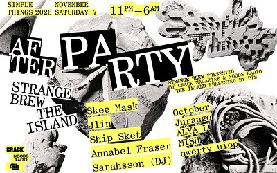 Simple Things After Party with Skee Mask, Jlin and more at Strange Brew