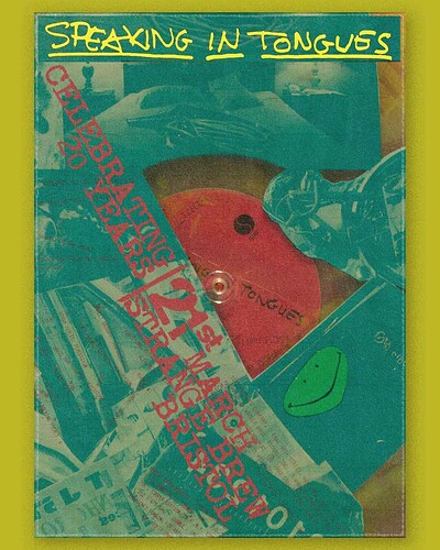 Speaking in Tongues - 20 Year Celebration at Strange Brew