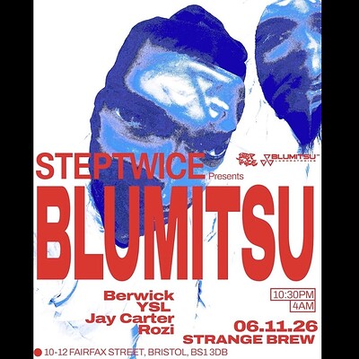 StepTwice present: BLUMITSU, Berwick, YSL, Jay Carter & Rozi at Strange Brew