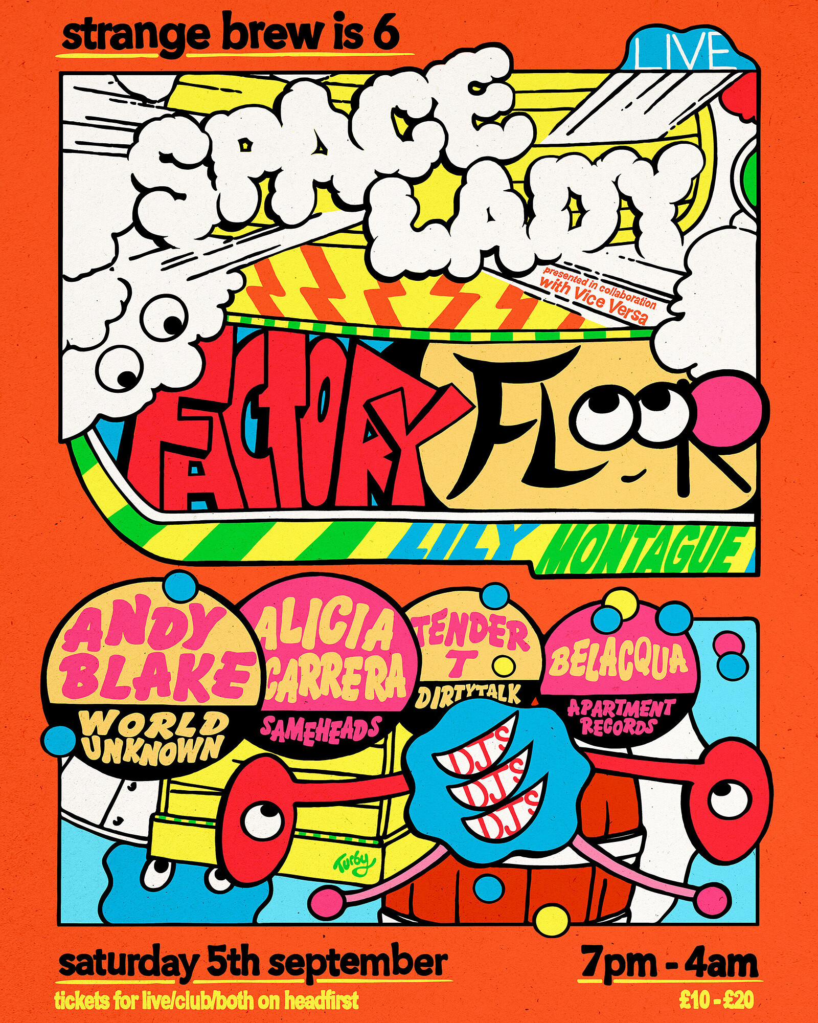 Strange Brew turns 6  ft. Andy Blake, Alicia Carrera & Tender T at Strange Brew