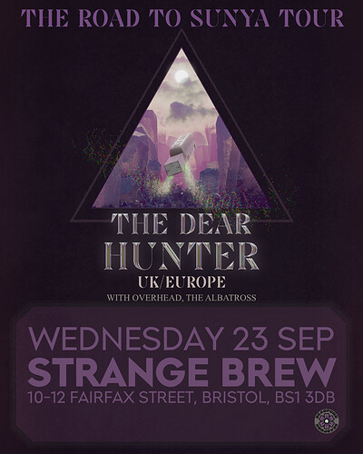 The Dear Hunter + Overhead, The Albatross at Strange Brew