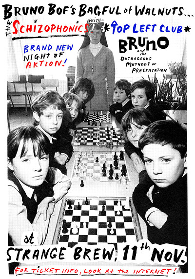 The Schizophonics, Top Left Club & BOMP at Strange Brew