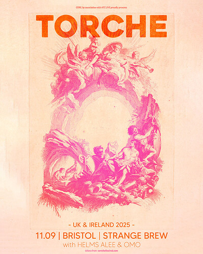 Torche + Helms Alee + Omo at Strange Brew