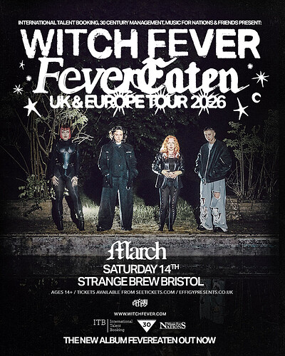 Witch Fever + special guests at Strange Brew