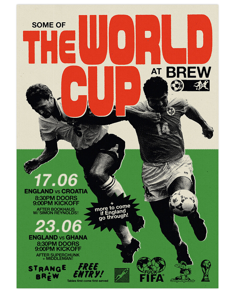 World Cup screening: England vs Ghana at Strange Brew