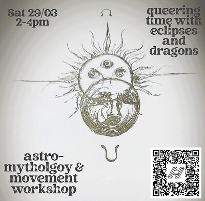 Queering Time with eclipses and dragons at Studio above St Nicholas Market - meet at main entrance to market off Corn Street