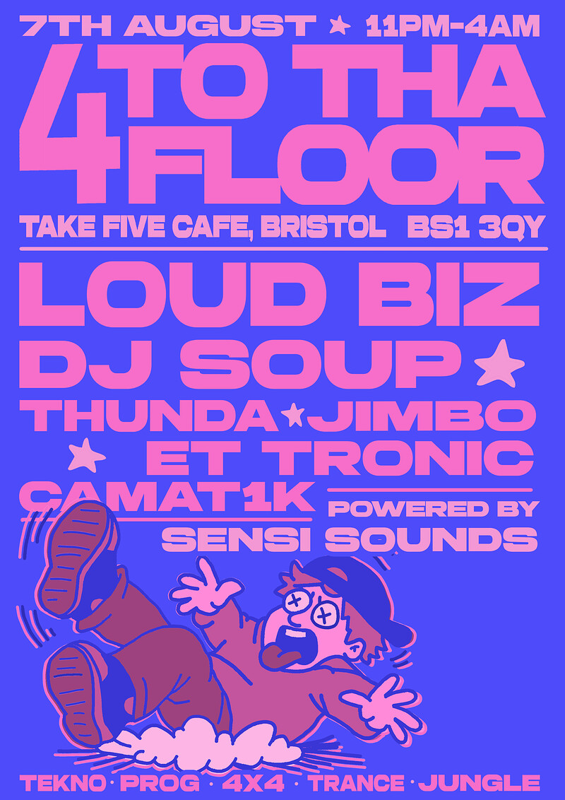4 To Tha Floor at Take Five Cafe