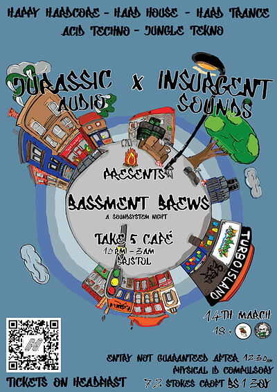 Bassment Brews at Take 5 Café at Take Five Cafe