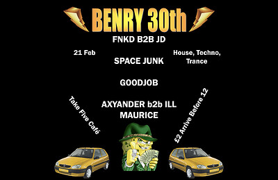 BENRY30: Ben and Henry Birthday Celebration at Take Five Cafe