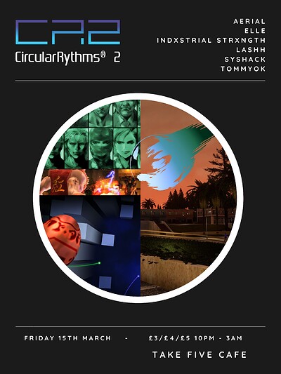 Circular Rhythms 2 at Take Five Cafe